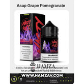 Nasty Juice Asap Grape Pomegranate - Premium Liquid